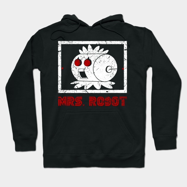 MRS. ROBOT SMILE Hoodie by Freedom Haze